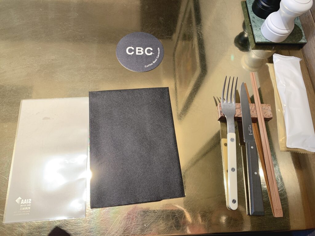 CBC coffee&beefの店内